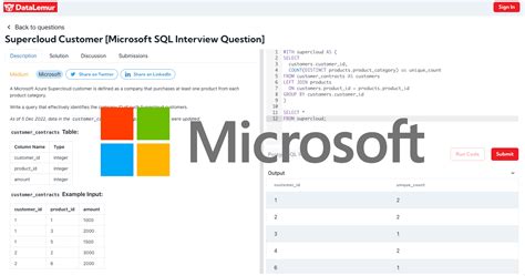 9 Microsoft SQL Interview Questions Updated 2024