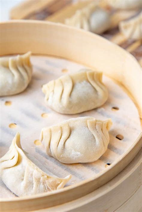 Juicy Steamed Chicken Dumplings - The Flavor Bender