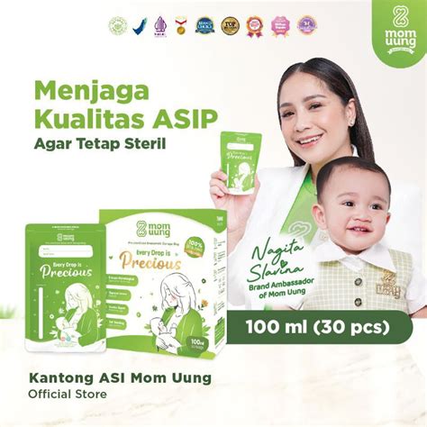 Jual Mom Uung Kantong Asi Pre Sterilized Breast Milk Bag Momuung