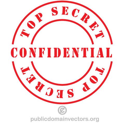 Confidential Stamp Vector at Vectorified.com | Collection of ...