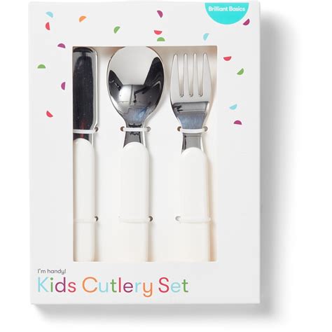 Billiant Basics Kids Cutlery Set Big W