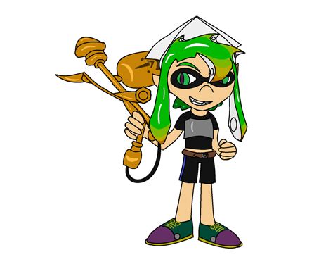 TSNK Inkling (I'm a squid now?) by Thesupernintendokid on DeviantArt