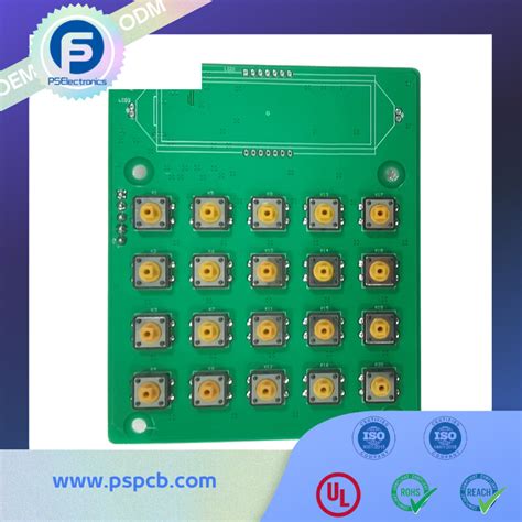 Fast One Stop PCBA Service Custom OEM Membrane Switch PCBA Assembly