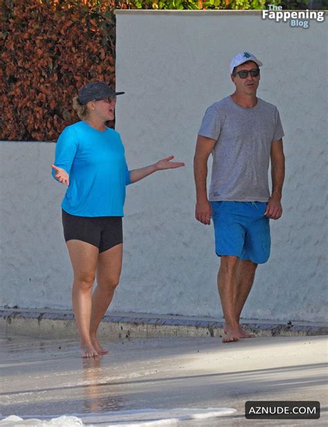 Amy Schumer Sexy Seen With Chris Fischer Having Fun At The Beach In St