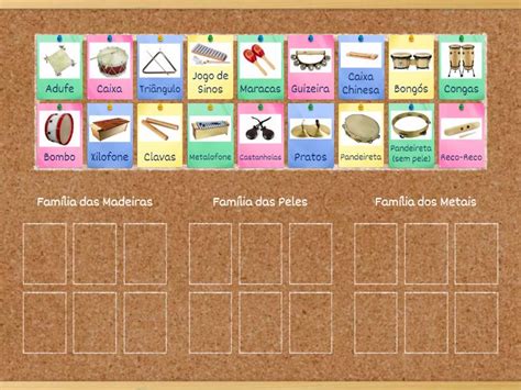 Fam Lia Dos Instrumentos Orff Classifica O Em Grupos
