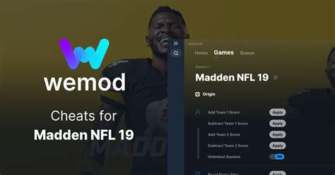 Madden NFL 19 Cheats and Trainers for PC - WeMod