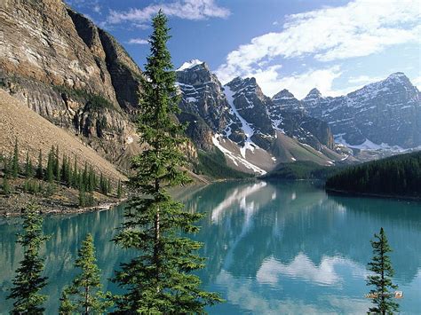 Wenkchemna Peaks And Moraine Lake Valley Of The Ten Peaks Banff