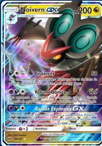 Noivern Gx Carta Pokemon Parcelamento Sem Juros