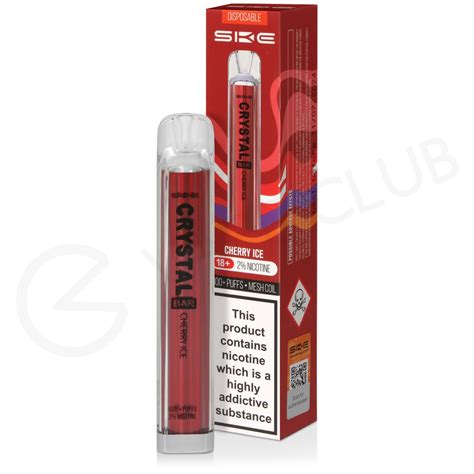 Cherry Ice Crystal Bar Disposable Vape For