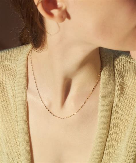 Les bonbonルボンボンのles bon bonvictoria double necklace エクレアダブルネックレス