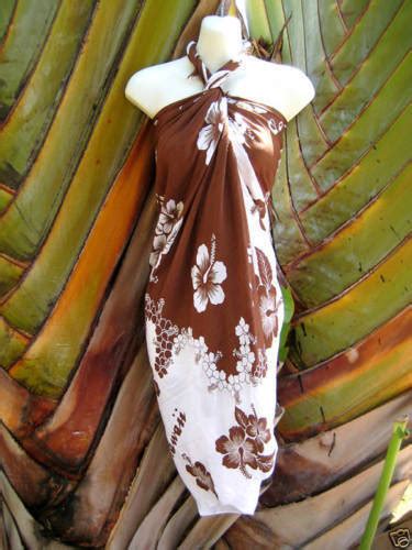 Hawaii Sarong Pareo Tropical Cruise Beach Pool Sexy Bikini Cover Up Wrap Dress Ebay