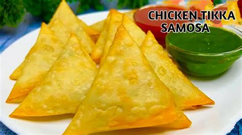 Chicken Tikka Samosa Recipe Make And Freeze Ramadan Recipe Quick