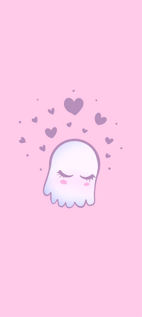 Cute Ghost Phone Wallpaper 2 By Storytime Foxy On Deviantart