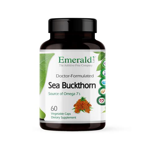 Emerald Labs Sea Buckthorn Veg Capsules Charlotte Vitamins