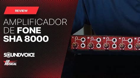 Review Amplificador De Fone Soundvoice Sha Youtube