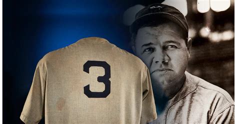 Babe Ruths Called Shot Jersey Valued At Hobby Record 30 Million At