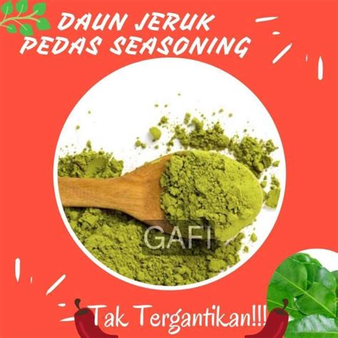 Jual Bumbu Tabur Rasa Daun Jeruk Pedas Seasoning Kg Jual Bubuk Tabur