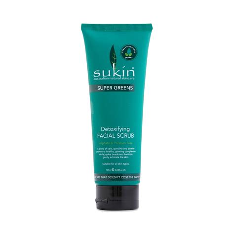 Sukin Super Greens Detoxifying Facial Scrub - Thrive Market