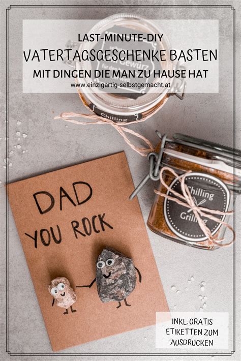 Vatertagsgeschenk Basteln Last Minute DIY Geschenkideen Zum Vatertag