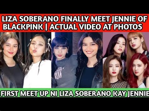 Liza Soberano At Jennie Ng Blackpink Nagka Bonding Filipino