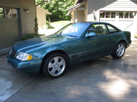 Purchase Used 1999 Mercedes Benz Sl500 Convertible With Panorama Glass