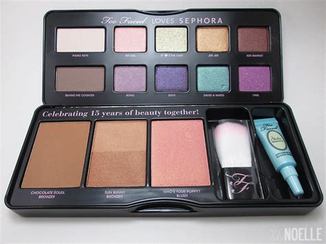 Too Faced Loves Sephora Palette - Swatches & Review | XO | Noelle