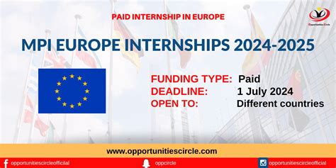 Mpi Europe Internships 2024 2025 Paid Internship Opportunities Circle