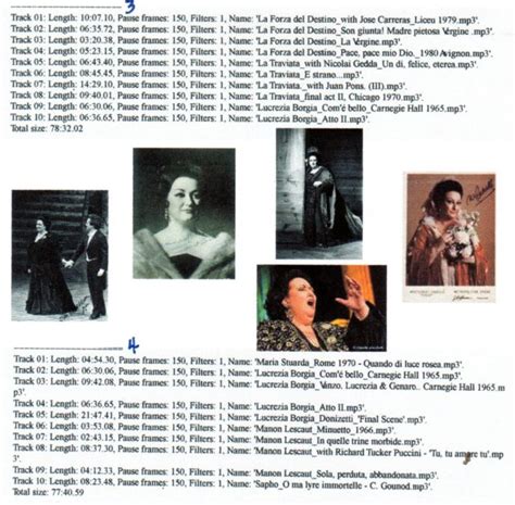 MONTSERRAT CABALLÉ: Live opera excerpts. (4-CD’s). HQ digital downloads ...