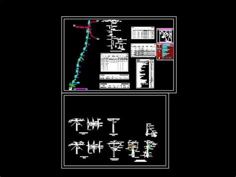 Estructuras Electricas De Media Y Baja Tension En AutoCAD Librería CAD