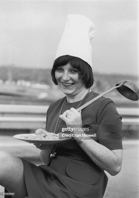 English Chef Delia Smith Promotes Her New Television Cookery News