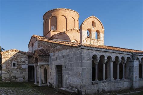 View of the Monastery of Saint Mary, Apollonia, Albania Stock Image ...