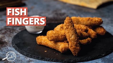 Fish Fingers Recipe Crispy Fish Finger Starters Cookd Youtube