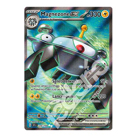 226 198 Magnezone Ex Full Art IT MINT Federicstore