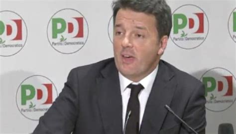 Renzi Si Dimette Da Segretario Pd Ma Solo Dopo Il Nuovo Governo Il Pd