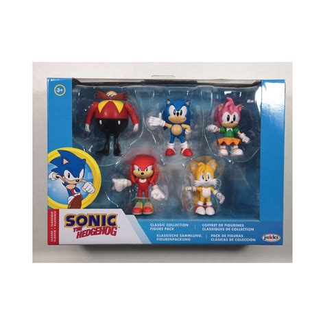 Trader Games Pack Figurines Sonic The Hedgehog Cm Brand New Sur