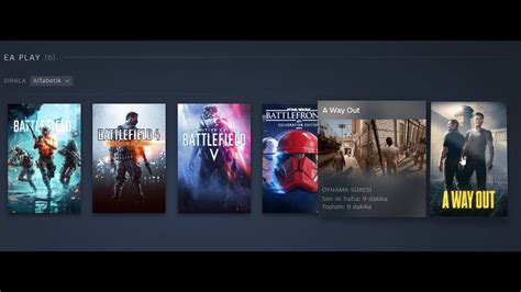 EA Play Oyunları Steam İndirimli Nasıl Yüklenir İndirilir Onlarca