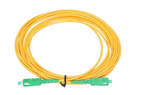 Patchcord Sc Apc Sc Apc Jednomodowy Simplex M Extralink Sklep