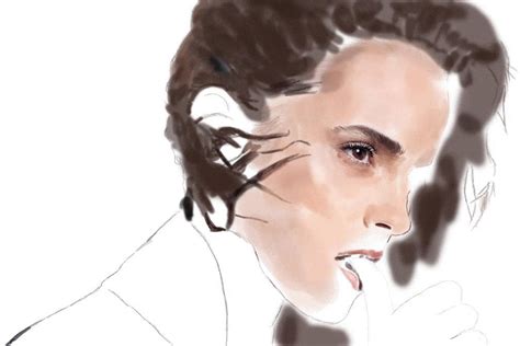 Emma Watson Realistic Digital Painting On Behance