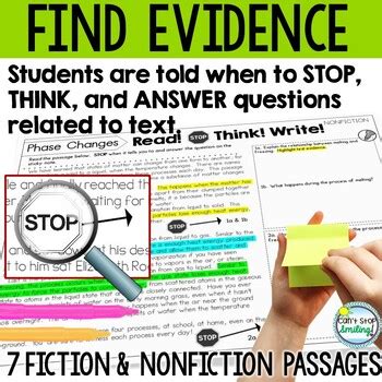 States Of Matter 4th Grade Reading Comprehension Passages With Questions