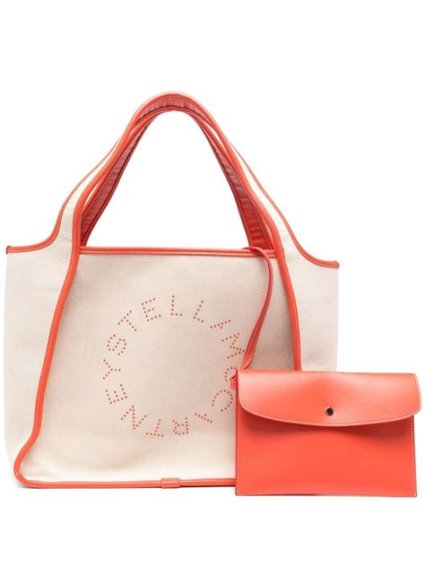 Stella Mccartney Salt And Pepper Tote Bag Neutrals Farfetch