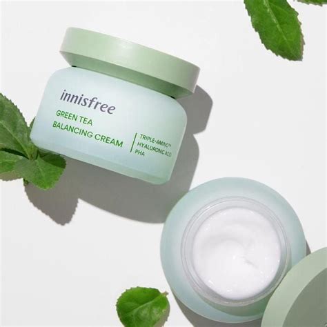 Kem Dưỡng Innisfree Green Tea Balancing Cream Bicicosmetics