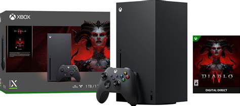 Microsoft Xbox Series X 1tb Console Diablo Iv Bundle Black Nations Rent To Own Sales