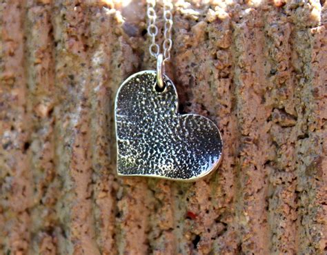 Paw Print Necklace Paw Print Heart Necklace Pawprint Charm - Etsy