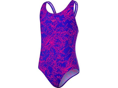 Speedo Boom Allover Mädchen Badeanzug Splashback Endurance10 176