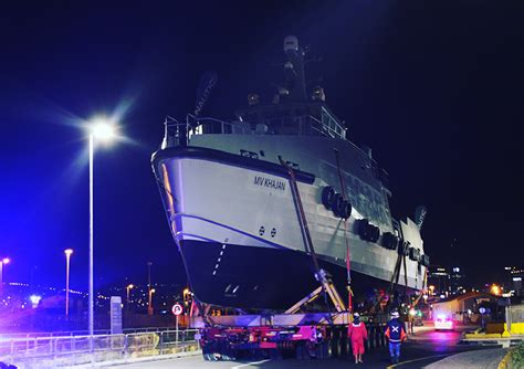 Nautic Africa Launches Its Latest Multi Purpose 35m Sentinel Vessel Militaryleak