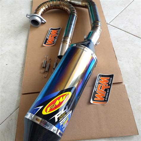 Jual Knalpot Racing Scorpio Trail Rangka Standar Scorpio Fmf PNP