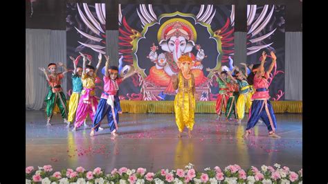 Ganesh Vandana Dance Annual Day 2023 Kkps And Fcc Group Youtube