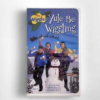 THE WIGGLES: YULE Be Wiggling (VHS, 2001) $13.76 - PicClick CA