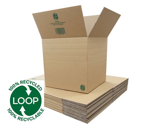 Biodegradable Cardboard Boxes Sustainable Materials Loop