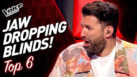 JAW DROPPING Blind Auditions On The Voice TOP 6 Part 3 YouTube Music